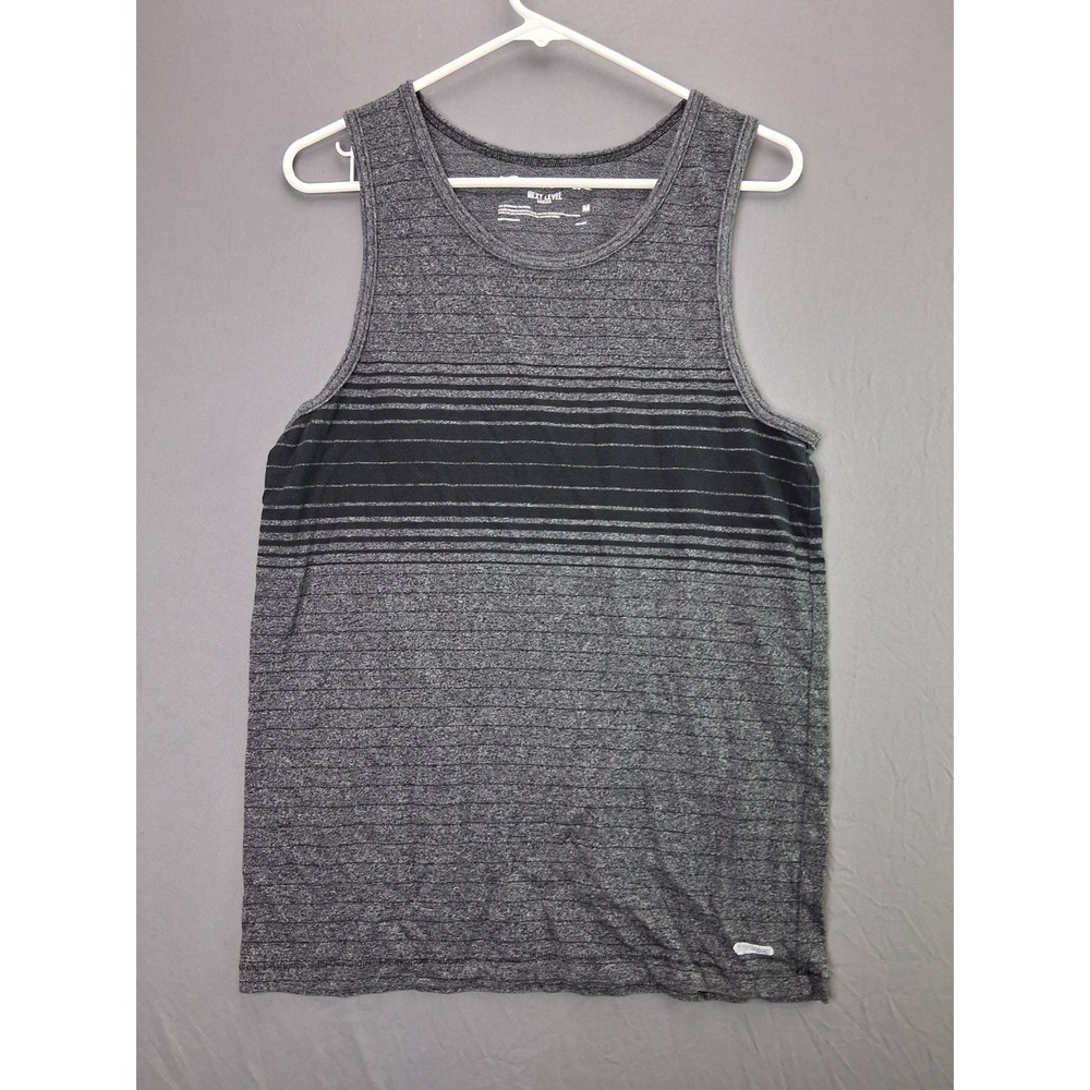 Tony Hawk Tank Top Next Level Series Medium M Grey Black Sleeveless Shirt